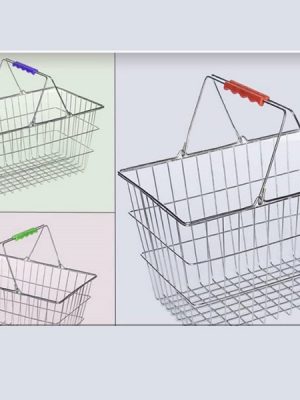 قیمت سبد دستی فلزی - تجهیزات فروشگاهی